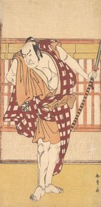 De acteur Nakamura Nakazo als een Kyokaku