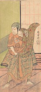 De vierde Ichikawa Danjuro in de rol van Ukishima Danjo