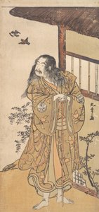De Negende Ichimura Uzaemon in de rol van Shunkan, ca. 1778 door Shunsho