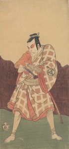 De derde Matsumoto Koshiro in de rol van Matsuomaru in Sugawara, zomer, 1768 door Shunsho