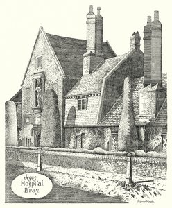 Jesus Hospital, Bray (gravure)