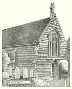 Het Bedehuis, Higham Ferrers (gravure)