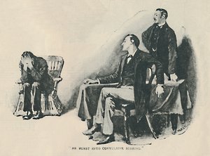 Hij barstte in convulsief snikken uit, 1892