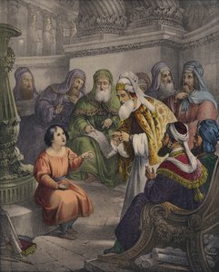 Christus met de dokters in de tempel