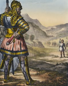 David en Goliath door Siegfried Detler Bendixen