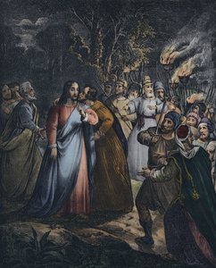 Judas verraadt zijn meester door Siegfried Detler Bendixen