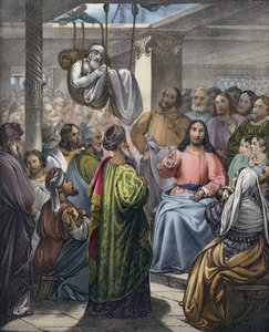 De Zieken van de Verlamming naar Christus Gebracht door Zijn Vrienden door Siegfried Detler Bendixen