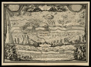 Bataille du Ter gewonnen door het leger van de koning onder bevel van Mar. hertog van Noailles op 27 mei 1694 door Sieur de Beaulieu