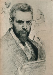 Portret van de door Sigmund Lipinsky