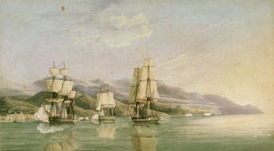 Aanval op konvooi van achttien Franse koopvaardijschepen bij Laigrelia en Alassio, 27 juni 1812