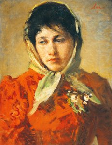 La scellerata (Slechte vrouw) door Silvestro Lega