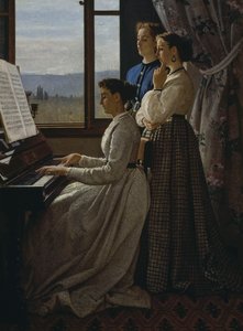 Het lied van de spreeuw door Silvestro Lega