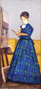 schilder door Silvestro Lega