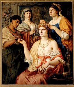 Het Toilet van een Romeinse Dame