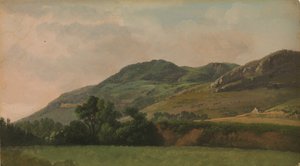 Bergachtig landschap bij Tivoli, ca. 1786-97
