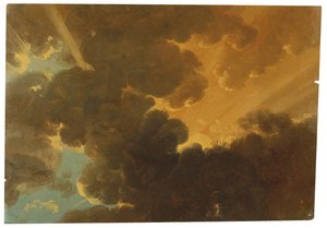 Studie voor een Zonsondergang