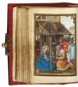 Folio uit een miniatuur Getijdenboek, gebruik van Rome, Brugge, 1530-35