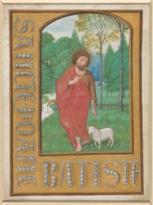 Sancte Joane Batisti door Simon Bening