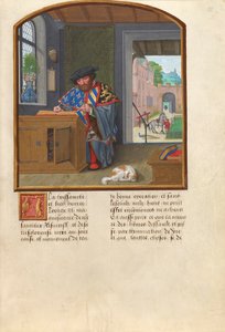 De koning van wapens van de Orde van het Gulden Vlies schrijft over Jacques de Lalaing