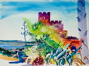 Fitou, 2011 (aquarel)