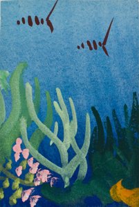Het rif I, 2017 (gemengde techniek) door Simon Fletcher
