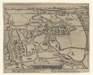 Beleg van Alkmaar, 1573 door Simon Frisius