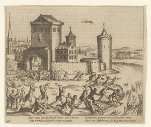 Bestraffing van Zichem, 1578 door Simon Frisius