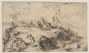 Bergachtig landschap