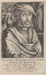 Portret van Heinrich Aldegrever