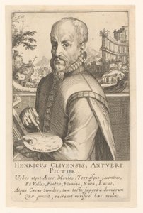 Portret van Hendrick van Cleef