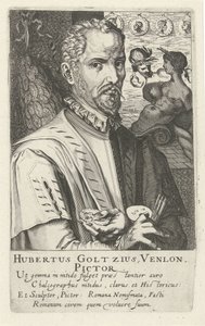 Portret van Hubert Goltzius