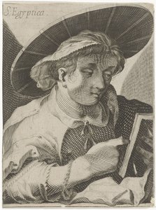 Sibille van Egypte door Simon Frisius