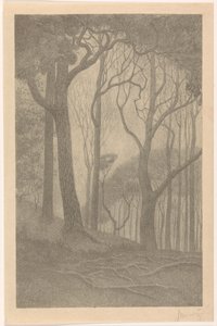 Bomen door Simon Moulijn (signed by artist)