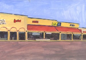 Strip mall 7, 2023 door Simon Neville