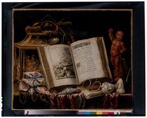 Een vanitas stilleven