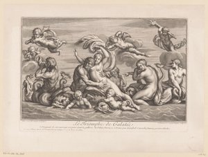 Triomf van Galatea door Simon Thomassin