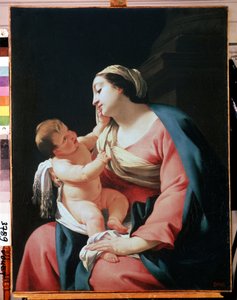 De Maagd en het Kind. door Simon Vouet