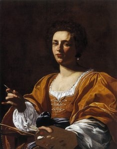 Portret van Artemisia Gentileschi, 1623-1626