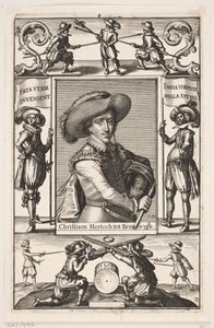 Hertog Christian van Brunswijk door Simon de Pas