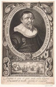 De koopman Johan Braem door Simon de Pas