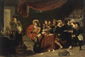 Vrolijk gezelschap door Simon de Vos