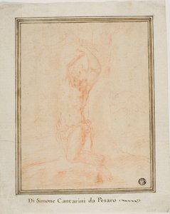 Sint Sebastiaan door Simone Cantarini