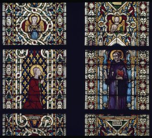 Sint Lodewijk van Toulouse (Lodewijk van Anjou) door Simone Martini