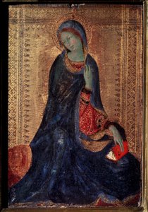 De aankondiging van de Maagd door Simone Martini