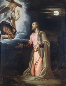 Christus in de tuin door Simone Peterzano