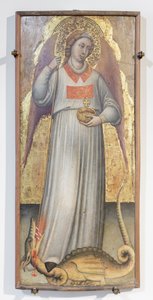 Sint Michaël de Aartsengel door Simone dei Crocifissi