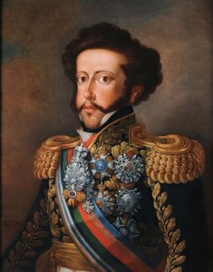 Portret van D. Pedro I door Simplicio Rodrigues de Sa