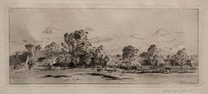 Winderige ochtend - Schleissheim door Sion Longley Wenban