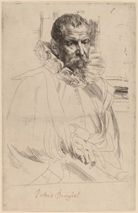 Pieter Bruegel de Jonge door Sir Anthony van Dyck