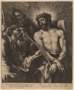Christus met Doornen Gekroond door Sir Anthony van Dyck and Lucas Emil Vorsterman